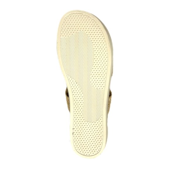 Bella~Vita KATO Slingback Sandals Espadrilles Flatform Natural Woven - Picture 7 of 8